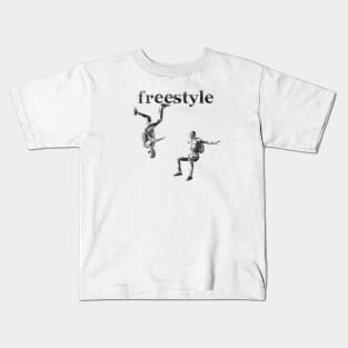 Freestyle skydiving Kids T-Shirt